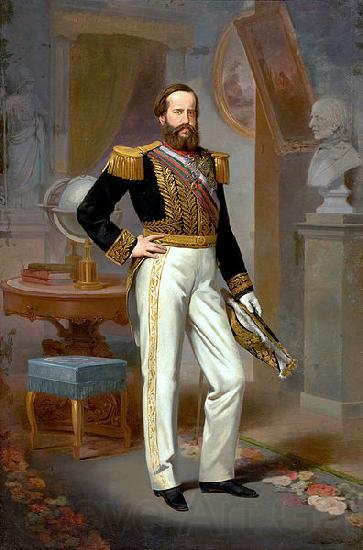 Victor Meirelles Dom Pedro II Norge oil painting art